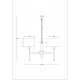 Подвесная люстра Arte Lamp Jamie A4090LM-5BK