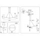 Подвесная люстра Ambrella Light High Light Heigh Light LH55104