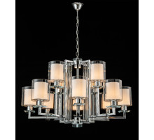 Подвесная люстра iLamp King RM6201-8+4 CR+CL