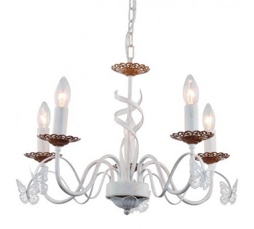 Подвесная люстра Arte Lamp 27 A6114LM-5WG Подвесная люстра Arte Lamp 27 A6114LM-5WG