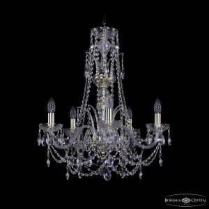 Подвесная люстра Bohemia Ivele Crystal 1411/5/195/Xl-63 G