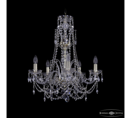 Подвесная люстра Bohemia Ivele Crystal 1411/5/195/Xl-63 G Подвесная люстра Bohemia Ivele Crystal 1411/5/195/Xl-63 G