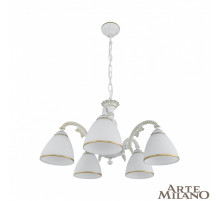 Подвесная люстра Arte Milano 340837/5 WT+G