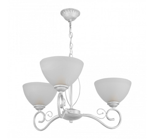 Подвесная люстра Arte Milano Amalfi 330656/3 WT+SL Подвесная люстра Arte Milano Amalfi 330656/3 WT+SL