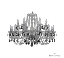Подвесная люстра Bohemia Ivele Crystal 1402/12+6/300 Ni K731