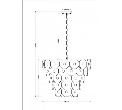Подвесная люстра Arte Lamp Lambrusco A4069LM-13AB Подвесная люстра Arte Lamp Lambrusco A4069LM-13AB
