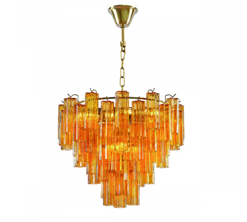 Подвесная люстра Delight Collection OWD2093-D75 gold/amber Подвесная люстра Delight Collection OWD2093-D75 gold/amber