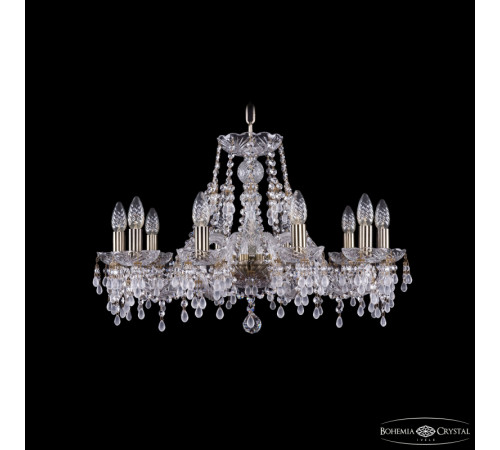 Подвесная люстра Bohemia Ivele Crystal 1410/10/240 Pa V0300 Подвесная люстра Bohemia Ivele Crystal 1410/10/240 Pa V0300