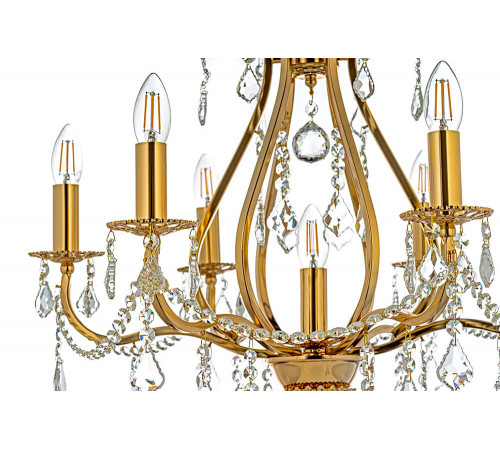 Подвесная люстра Arti Lampadari Ercolano E 1.1.6.602 G Подвесная люстра Arti Lampadari Ercolano E 1.1.6.602 G