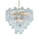 Подвесная люстра Delight Collection OWD2093-D75 gold/clear