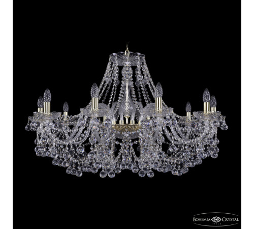 Подвесная люстра Bohemia Ivele Crystal 1409/10/360 G