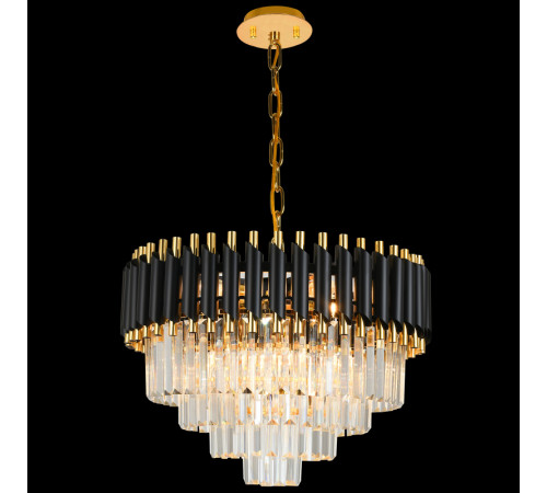 Подвесная люстра Natali Kovaltseva DARIAN 76017/10C GOLD BLACK Подвесная люстра Natali Kovaltseva DARIAN 76017/10C GOLD BLACK