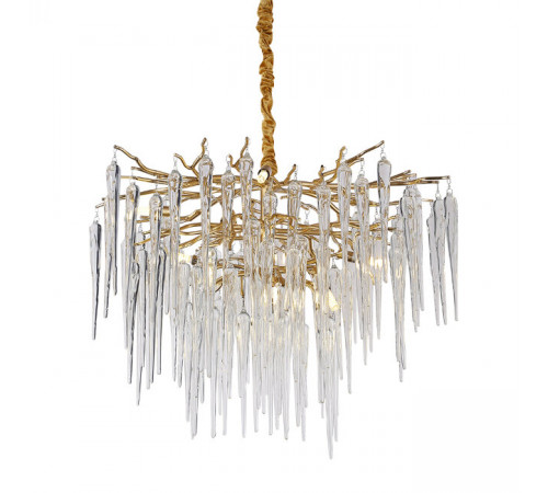 Подвесная люстра Lumien Hall Emelin LH3066/10P-GD-CL Подвесная люстра Lumien Hall Emelin LH3066/10P-GD-CL
