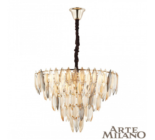 Подвесная люстра Arte Milano 99486.D750.H500.E14.18 G