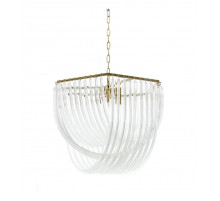 Подвесная люстра Lumina Deco Weddini LDP 6001-600 GD+CL