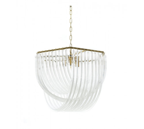 Подвесная люстра Lumina Deco Weddini LDP 6001-600 GD+CL Подвесная люстра Lumina Deco Weddini LDP 6001-600 GD+CL