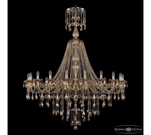 Подвесная люстра Bohemia Ivele Crystal 1415/20/530/XL-180 G M721 Подвесная люстра Bohemia Ivele Crystal 1415/20/530/XL-180 G M721