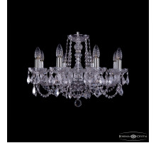 Подвесная люстра Bohemia Ivele Crystal 1402/8/195 Ni Leafs
