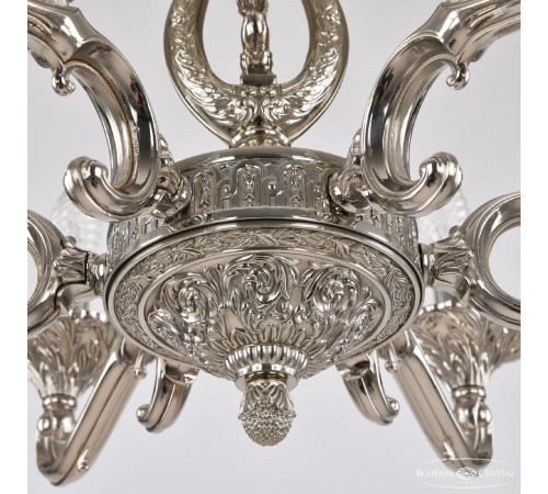 Подвесная люстра Bohemia Ivele Crystal Verona 72402/6/175 Ni FH1S