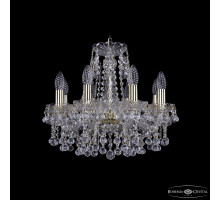 Подвесная люстра Bohemia Ivele Crystal 1409/8/141 G