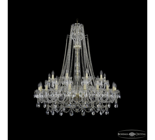 Подвесная люстра Bohemia Ivele Crystal 1411/20+10/400/XL-130 G Подвесная люстра Bohemia Ivele Crystal 1411/20+10/400/XL-130 G