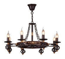 Подвесная люстра Arte Lamp Cartwheel A4550LM-8CK
