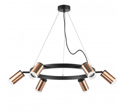 Подвесная люстра Lightstar Rullo (571016+214430-6+202430-6) LR0163060 Подвесная люстра Lightstar Rullo (571016+214430-6+202430-6) LR0163060