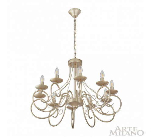 Подвесная люстра Arte Milano 349159/10 CG Подвесная люстра Arte Milano 349159/10 CG