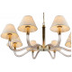 Подвесная люстра iLamp Amber YT2043-8 GD+Coffee