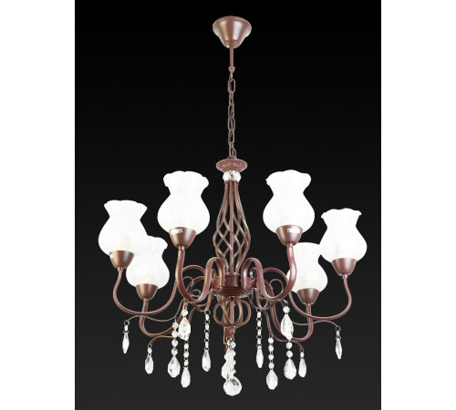 Подвесная люстра Toplight Kelli TL5680D-07PG Подвесная люстра Toplight Kelli TL5680D-07PG