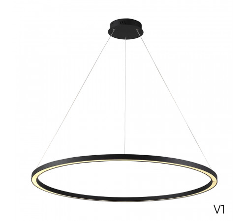 Подвесная люстра Crystal Lux FORTUNA SP88W LED BLACK Подвесная люстра Crystal Lux FORTUNA SP88W LED BLACK