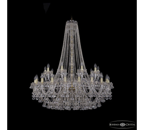 Подвесная люстра Bohemia Ivele Crystal 1409/20+10/400/h-133 G Подвесная люстра Bohemia Ivele Crystal 1409/20+10/400/h-133 G