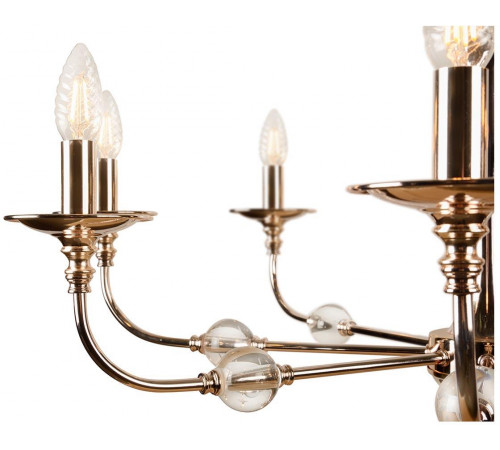 Подвесная люстра iLamp Aura 1030-8GD