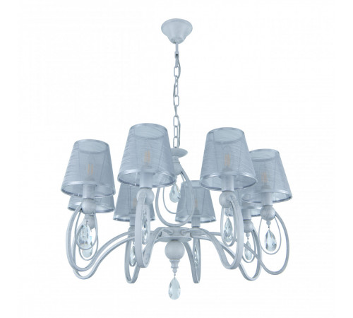 Подвесная люстра Arte Milano 347203/8 WT+SL Подвесная люстра Arte Milano 347203/8 WT+SL
