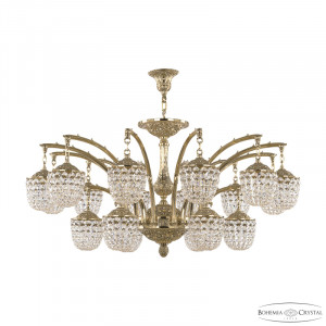 Подвесная люстра Bohemia Ivele Crystal Verona 72111R/12+6/420 G