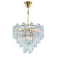 Подвесная люстра Delight Collection OWD2093-D75 gold/clear
