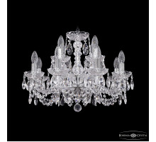 Подвесная люстра Bohemia Ivele Crystal 1402/8+4/195 Ni