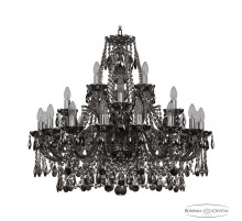 Подвесная люстра Bohemia Ivele Crystal 1411/16+4+4/300 Ni M731