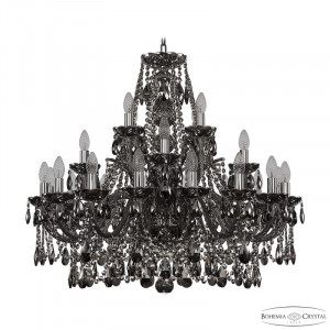 Подвесная люстра Bohemia Ivele Crystal 1411/16+4+4/300 Ni M731