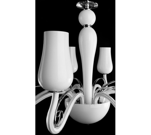 Подвесная люстра Arte Lamp Biancaneve A8110LM-8WH Подвесная люстра Arte Lamp Biancaneve A8110LM-8WH