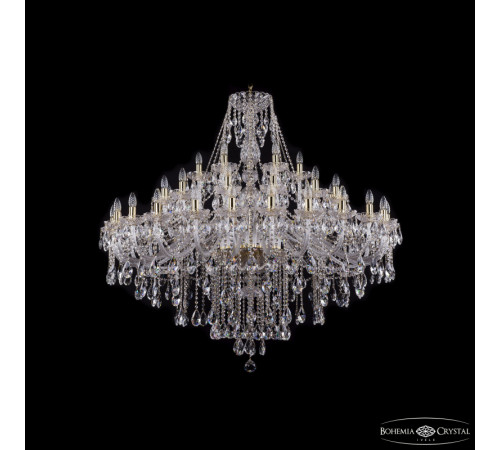Подвесная люстра Bohemia Ivele Crystal 1415/24+12+6/530 G