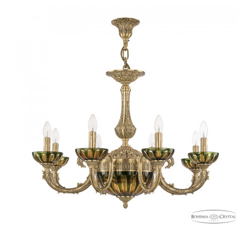 Подвесная люстра Bohemia Ivele Crystal Florence 71109P/8/210 FP P Amber-Green/H-1H Подвесная люстра Bohemia Ivele Crystal Florence 71109P/8/210 FP P Amber-Green/H-1H