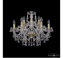 Подвесная люстра Bohemia Ivele Crystal 1409/6+3/195 G
