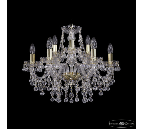 Подвесная люстра Bohemia Ivele Crystal 1409/6+3/195 G