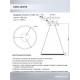 Подвесная люстра Seven Fires Derbi SF5045/1P-WT-CR