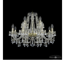 Подвесная люстра Bohemia Ivele Crystal 1410/8+4/240 G V0300