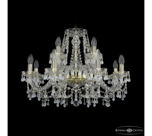 Подвесная люстра Bohemia Ivele Crystal 1410/8+4/240 G V0300