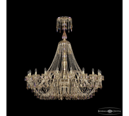 Подвесная люстра Bohemia Ivele Crystal 1403/20/530/XL-160 G M801