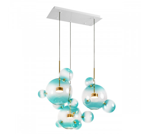 Подвесная люстра Loft IT Bolle 2027-S3 Blue Подвесная люстра Loft IT Bolle 2027-S3 Blue