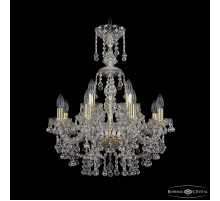 Подвесная люстра Bohemia Ivele Crystal 1409/8+4/195/XL-68 G